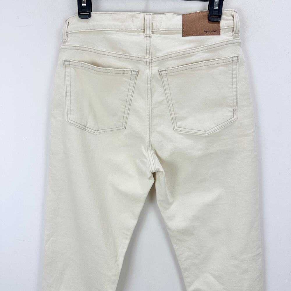 Madewell Relaxed Taper Jeans Mens Mid Rise Vintage Canvas Cream W 29 L 30 NWT - Picture 12 of 13